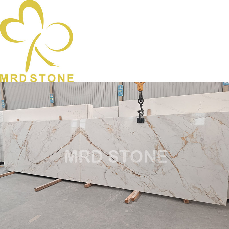 Engineered Calacatta Gold Quartz Stone